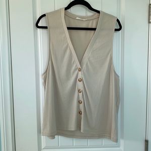 Verge Girl Field Trip Button Front Top